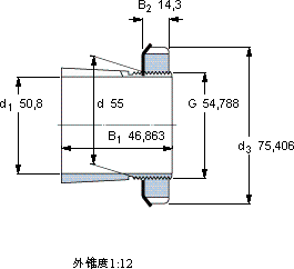 SKFSNW 11x2軸承圖紙