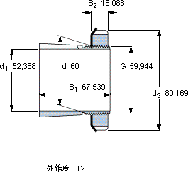 SKFSNW 112x2.1/16軸承圖紙