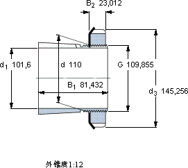 SKFSNW 22x4軸承圖紙