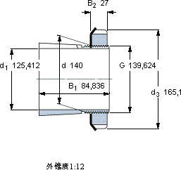 SKFSNW 3028x4.15/16軸承圖紙