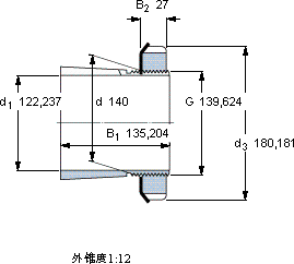 SKFSNW 128x4.13/16軸承圖紙