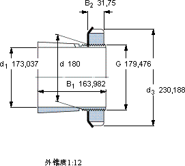 SKFSNW 138x6.13/16軸承圖紙