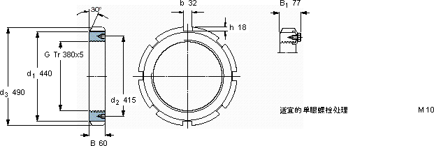 SKFHM 3176軸承圖紙