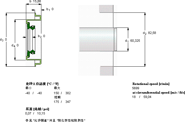 SKFCR 23691軸承圖紙