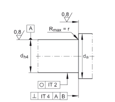 INA推力角接觸球軸承 ZKLF3590-2RS-2AP, 配對(duì)，雙向，螺釘安裝，兩側(cè)唇密封