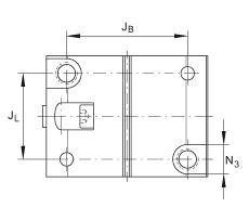 INA直線球軸承及軸承座單元 KGNS20-C-PP-AS, 可調(diào)，脂潤(rùn)滑，帶再潤(rùn)滑結(jié)構(gòu)