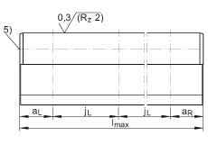 INA導(dǎo)軌 TSNW50, 實(shí)體輪廓，從上面安裝，帶一根軌道軸；可提供耐腐蝕設(shè)計(jì)
