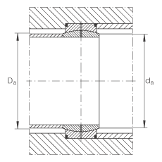 INA關節軸承 GE70-DO, 根據 DIN ISO 12 240-1 標準，需維護