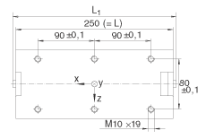 INA直線執(zhí)行器 MKUE-25-ZR, 帶有兩排球的滑塊