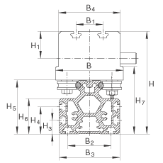 INA主軸執行器 MPLF52-ZR, 