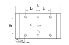 INA直線執(zhí)行器 MKUE-25-KGT10, 帶有四排球的滑塊
