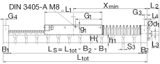 INA高精度直線工作臺(tái) LTP15-185-2020, 鋁