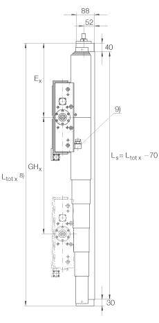 INA高精度的 X-Y 工作臺 LTK25, 
