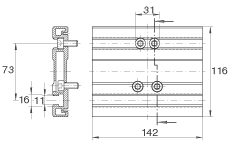 INA主軸執行器 MPLF52-ZR, 