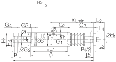 INA直線工作臺 LTE20-1605-B, 滾珠絲桿驅動