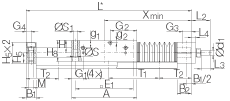 INA直線工作臺(tái) LTS20-1605, 滾珠絲桿驅(qū)動(dòng)