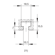 INA串聯直線執行器 MDKUE25-3ZR, 帶有兩排球的滑塊