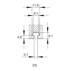INA串聯(lián)直線執(zhí)行器 MDKUVE15-500-3ZR, 帶有四排球的滑塊