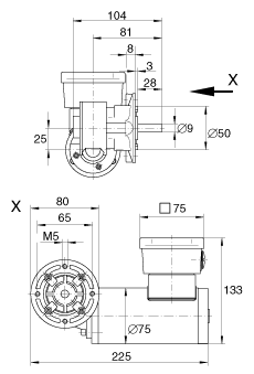INA電機/齒輪箱單元 MOGE-AS1-SCHN-20, 