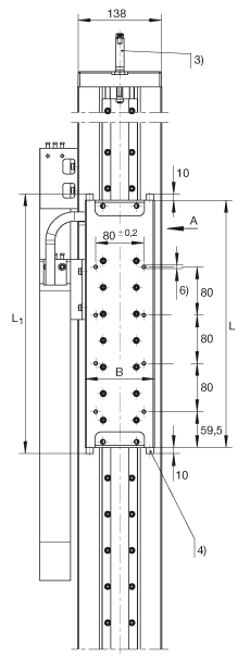 INA直線執行器 MKUVS42-LM-KT-STOD, 帶直線球軸承及導軌組件且采用直接驅動的直線執行器