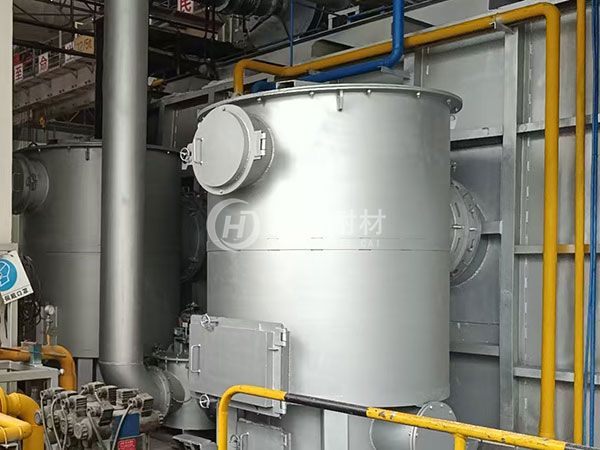 45噸雙室熔鋁爐燃燒器改造成功